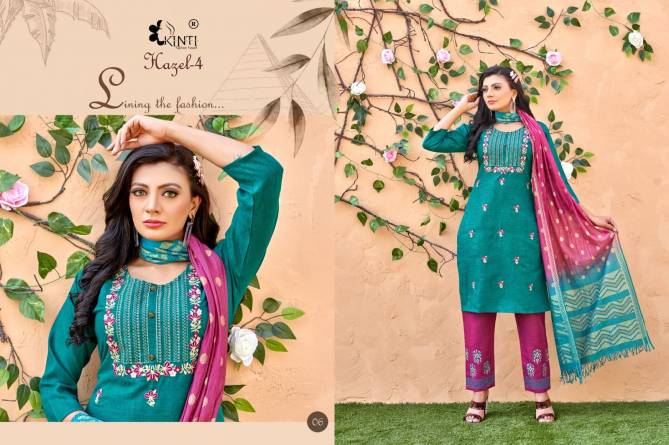 Hazel 4 By Kinti Colors Readymade Salwar Suits Catalog